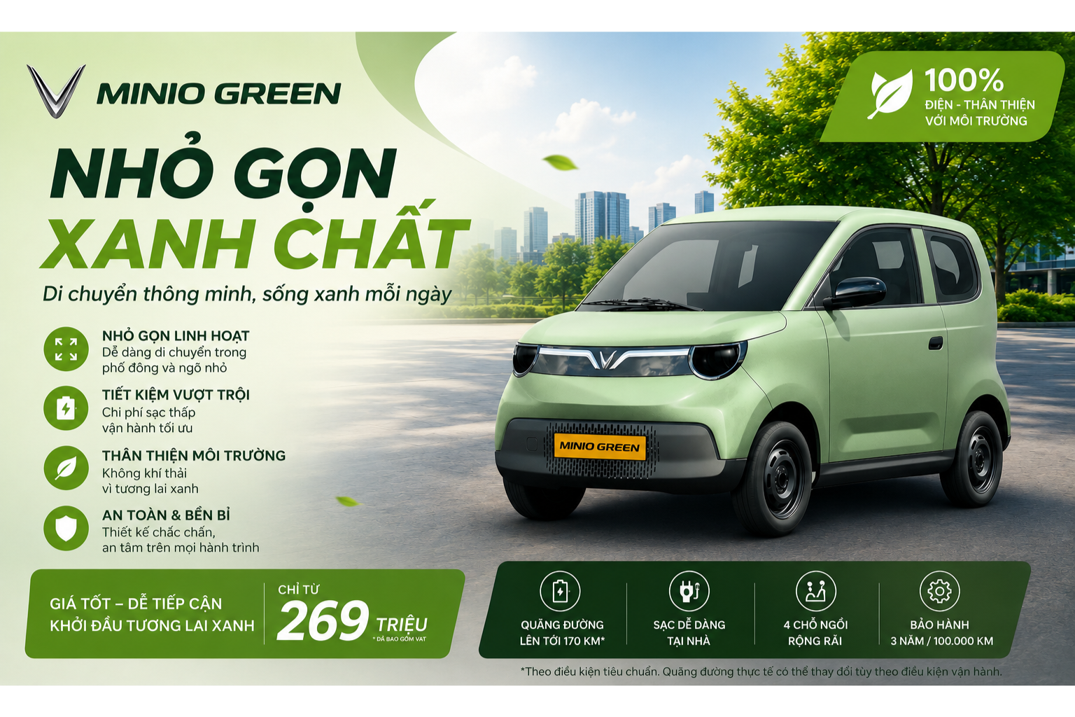 VinFast Minio Green